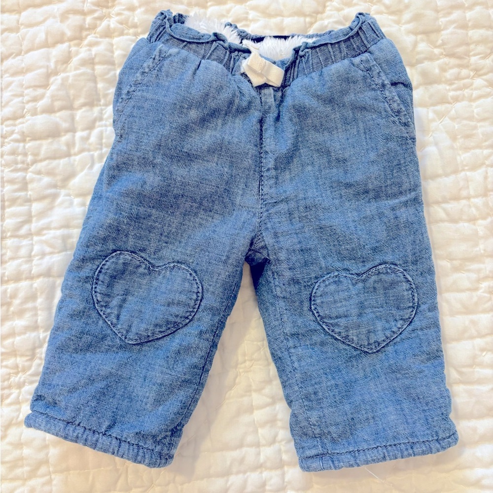 Baby Gap newborn fleece pants